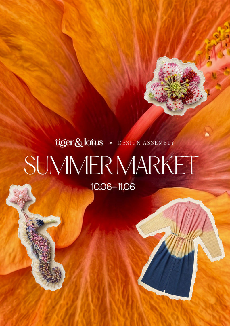 A summer gathering of bold makers and handcrafted objects.
