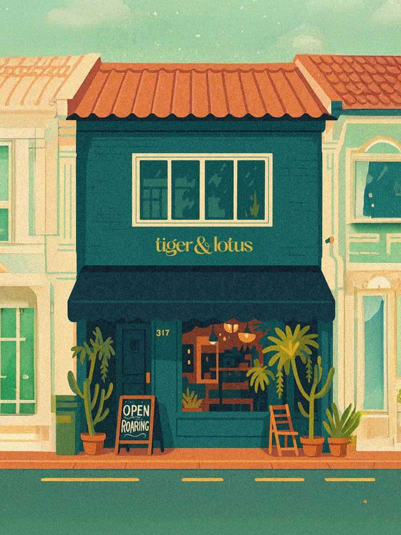 New addition to Joo Chiat. We are Open & Roaring!