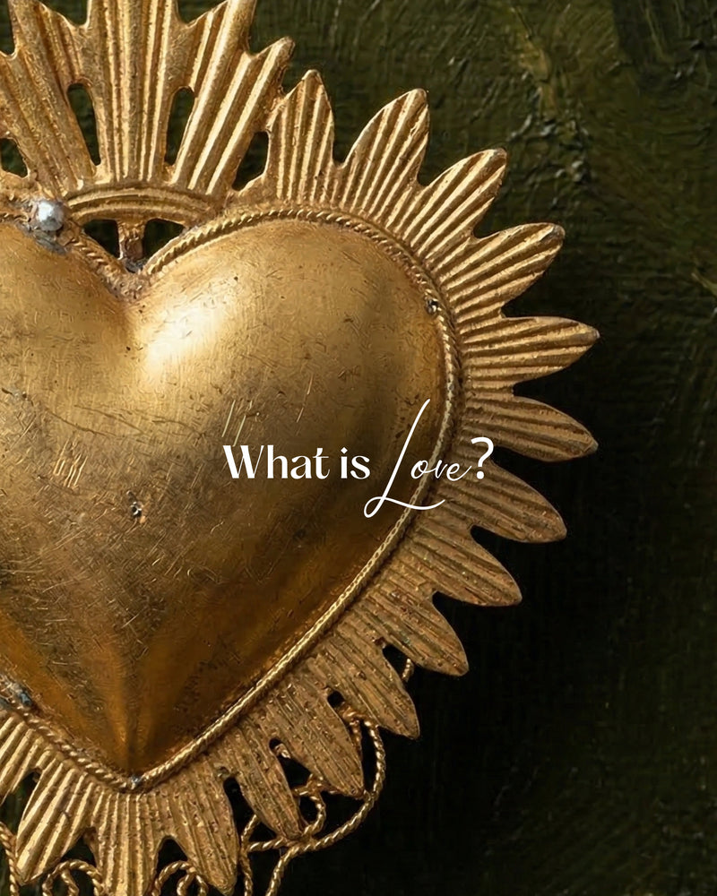 What is love, if not something we keep making, by hand, for someone else?