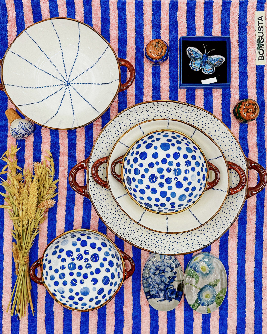 Tableware – Tiger & Lotus