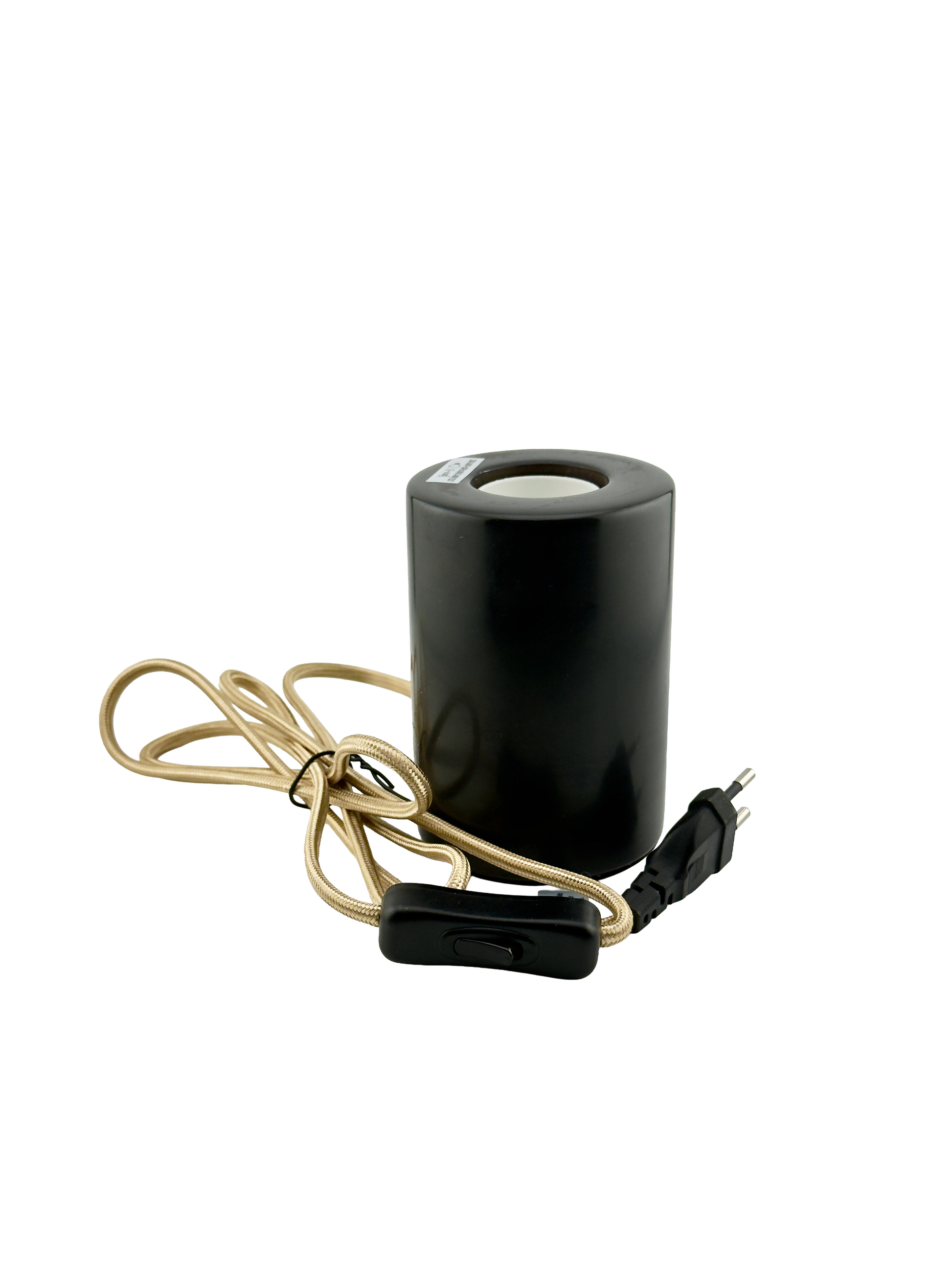 Black Marble Table Lamp Base