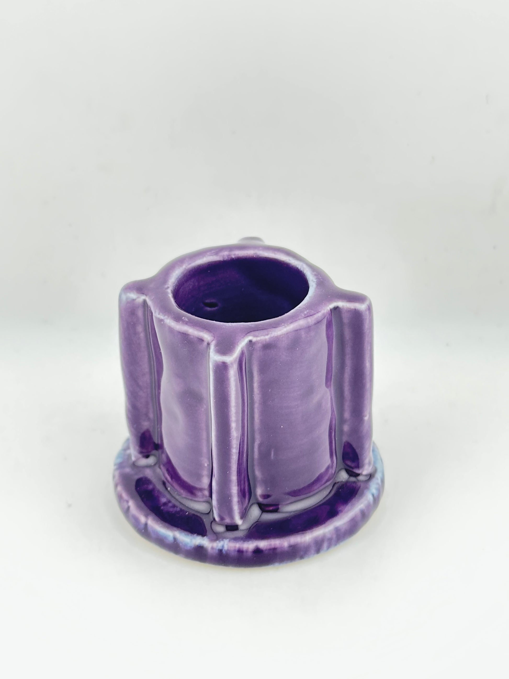 Glazed Molly Candle Holder