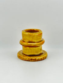 Glazed Molly Candle Holder