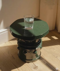 Clara Green Side Table