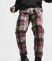 Red Black Square Pants