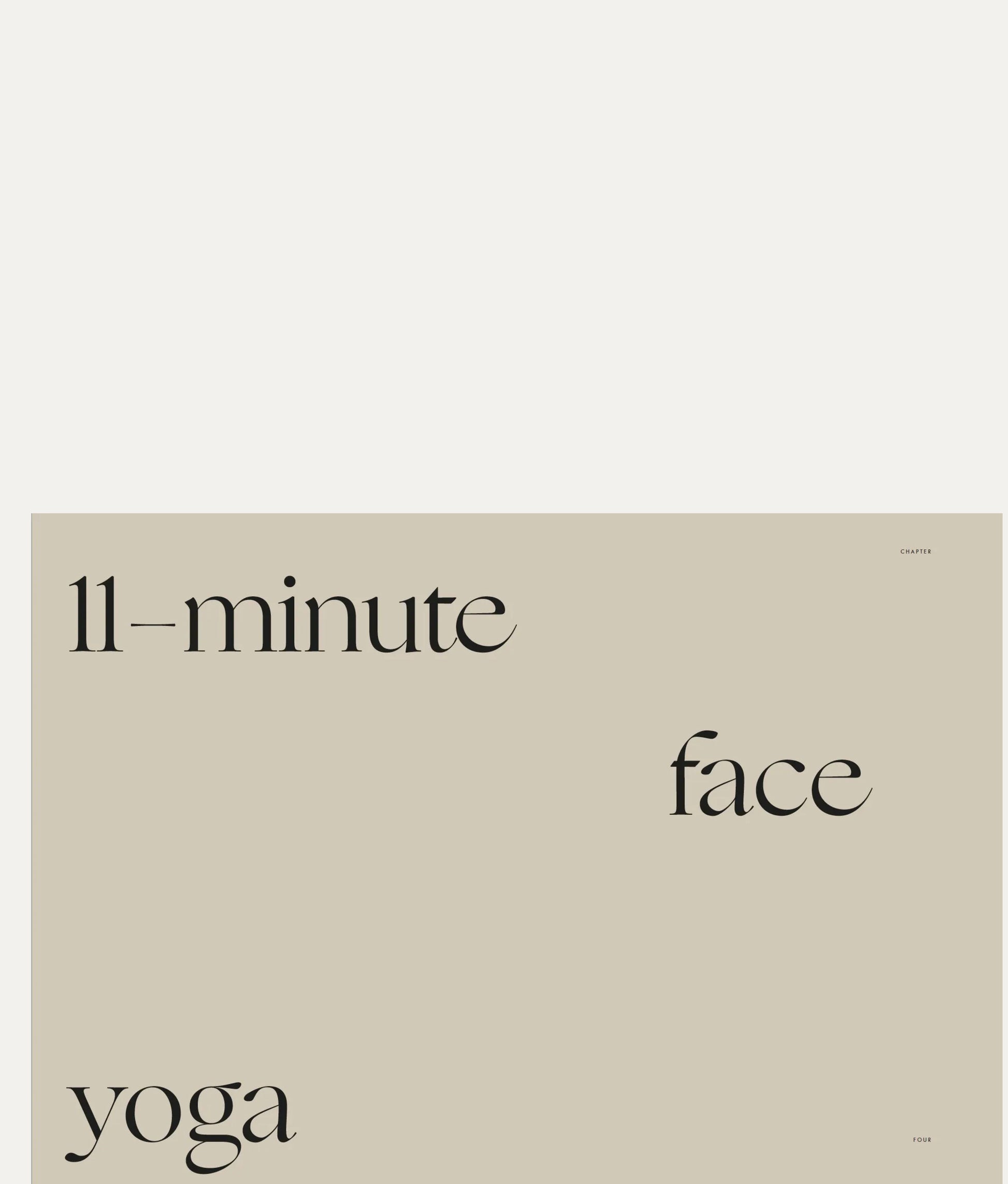 11 Minutes Face Yoga