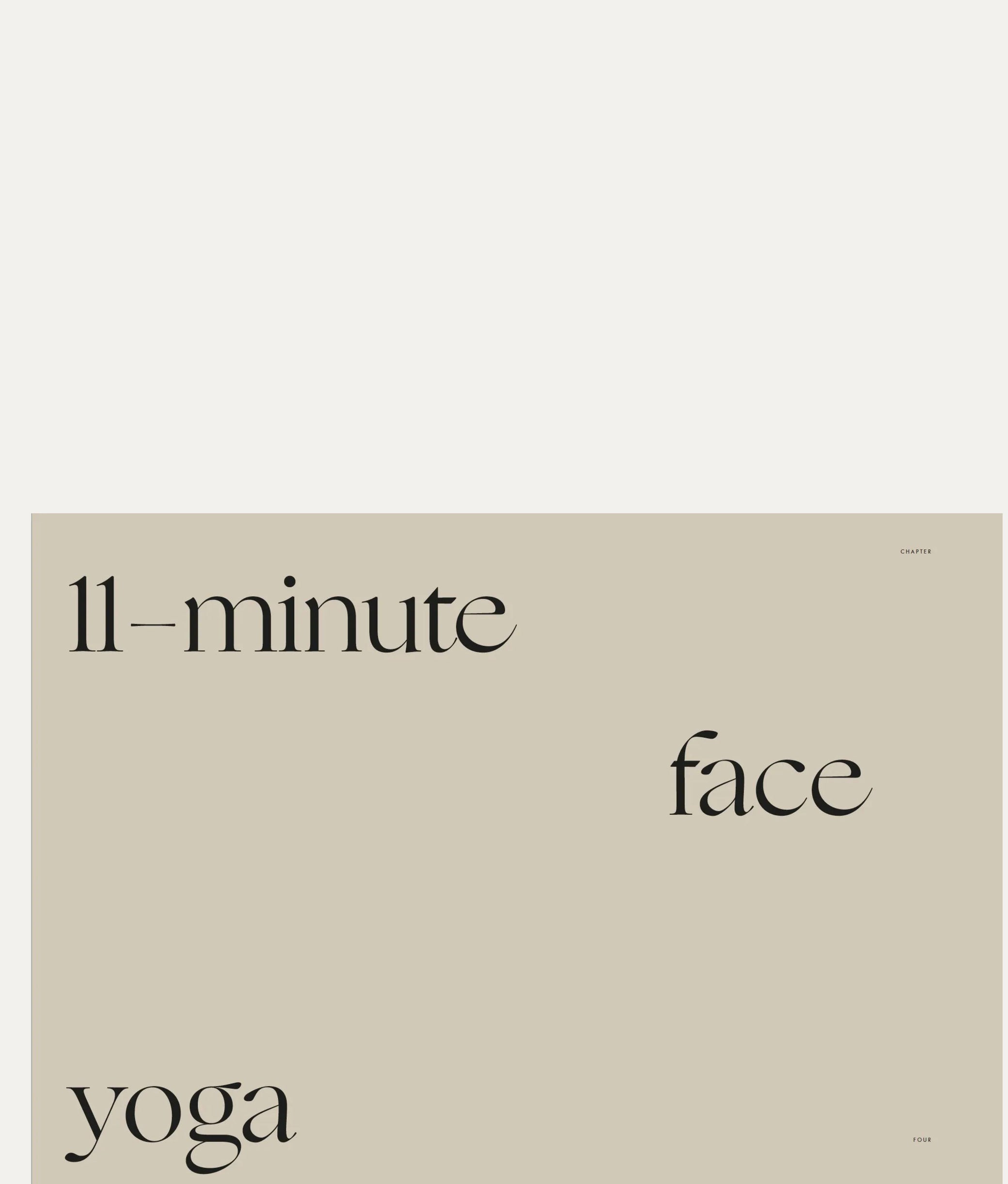 11 Minutes Face Yoga