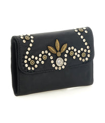 Tosca Studs Wallet In Black