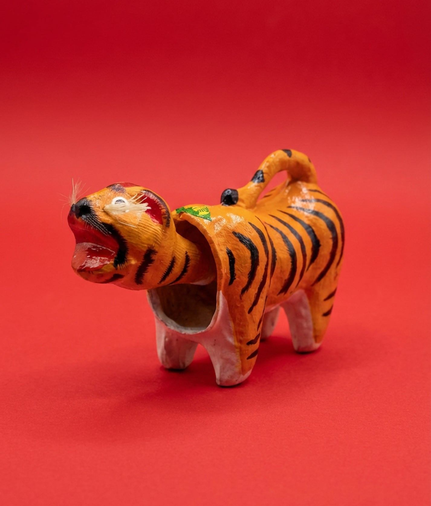 Papier Mache Tiger Small Baby