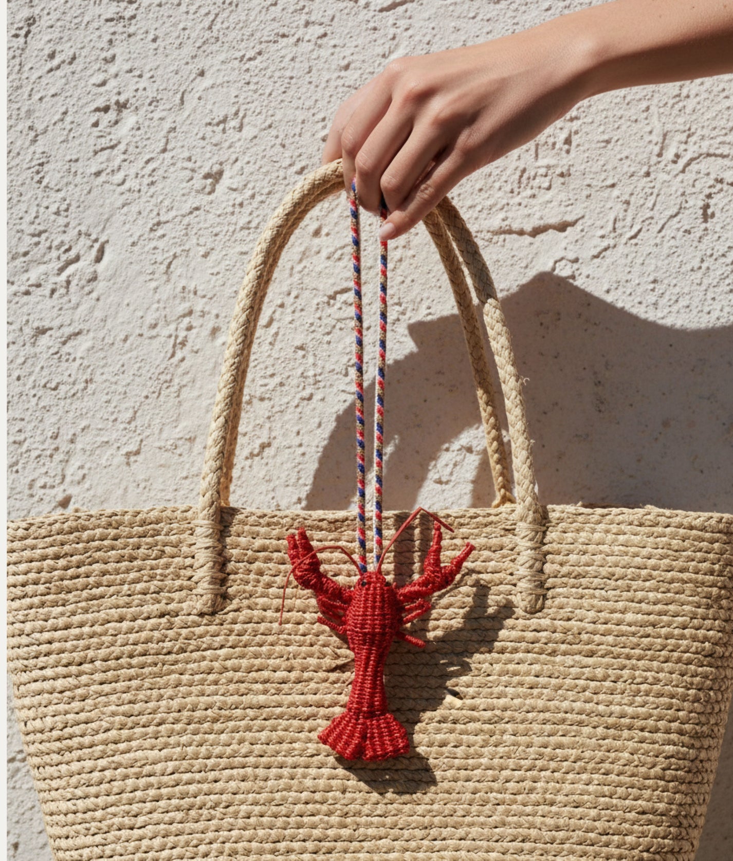 Lobster Iraca Charm