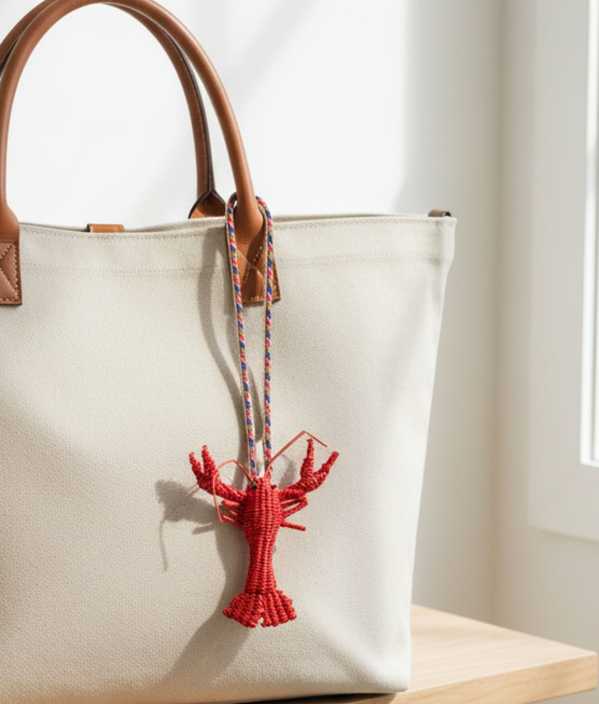 Lobster Iraca Charm