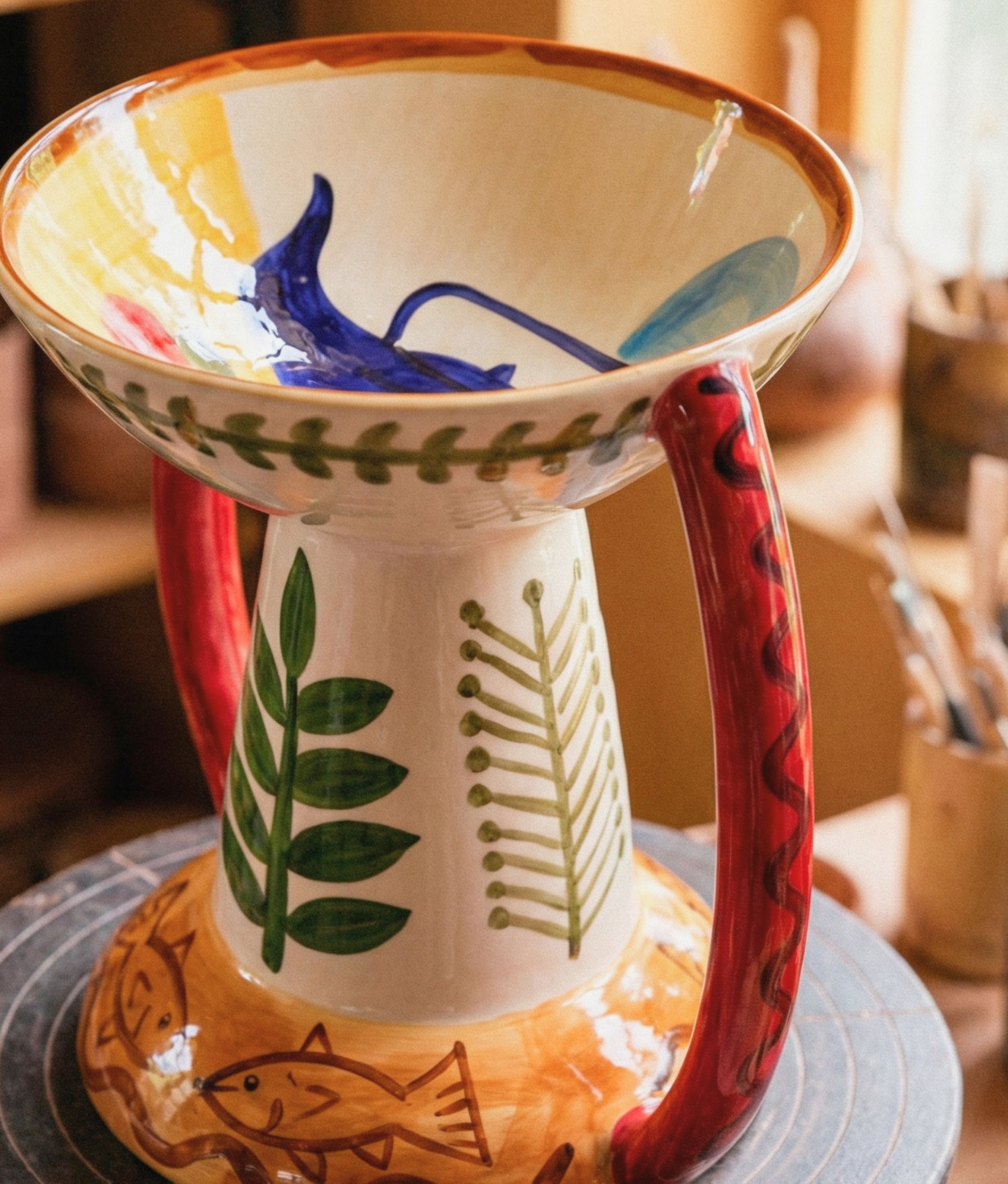 Vase Charapita Mix Santiago De Borja