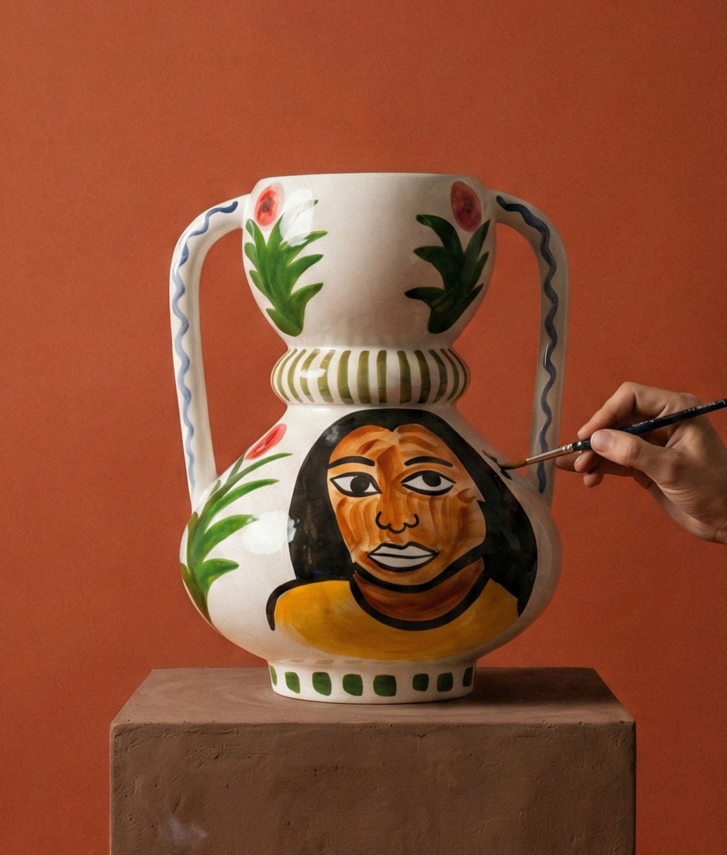 Vase Mamey Mix Santiago De Borja