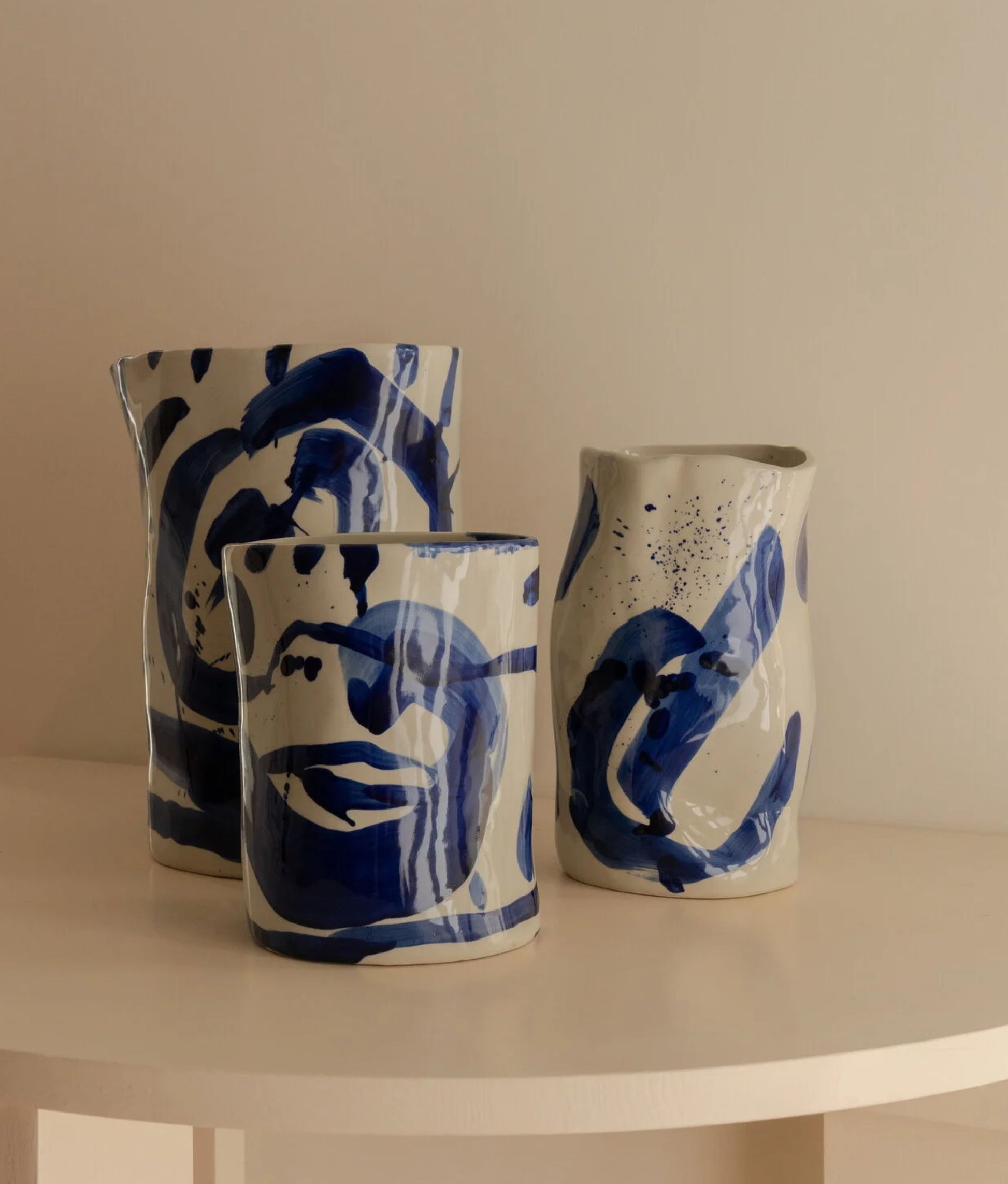 Vase S Blue Sophia