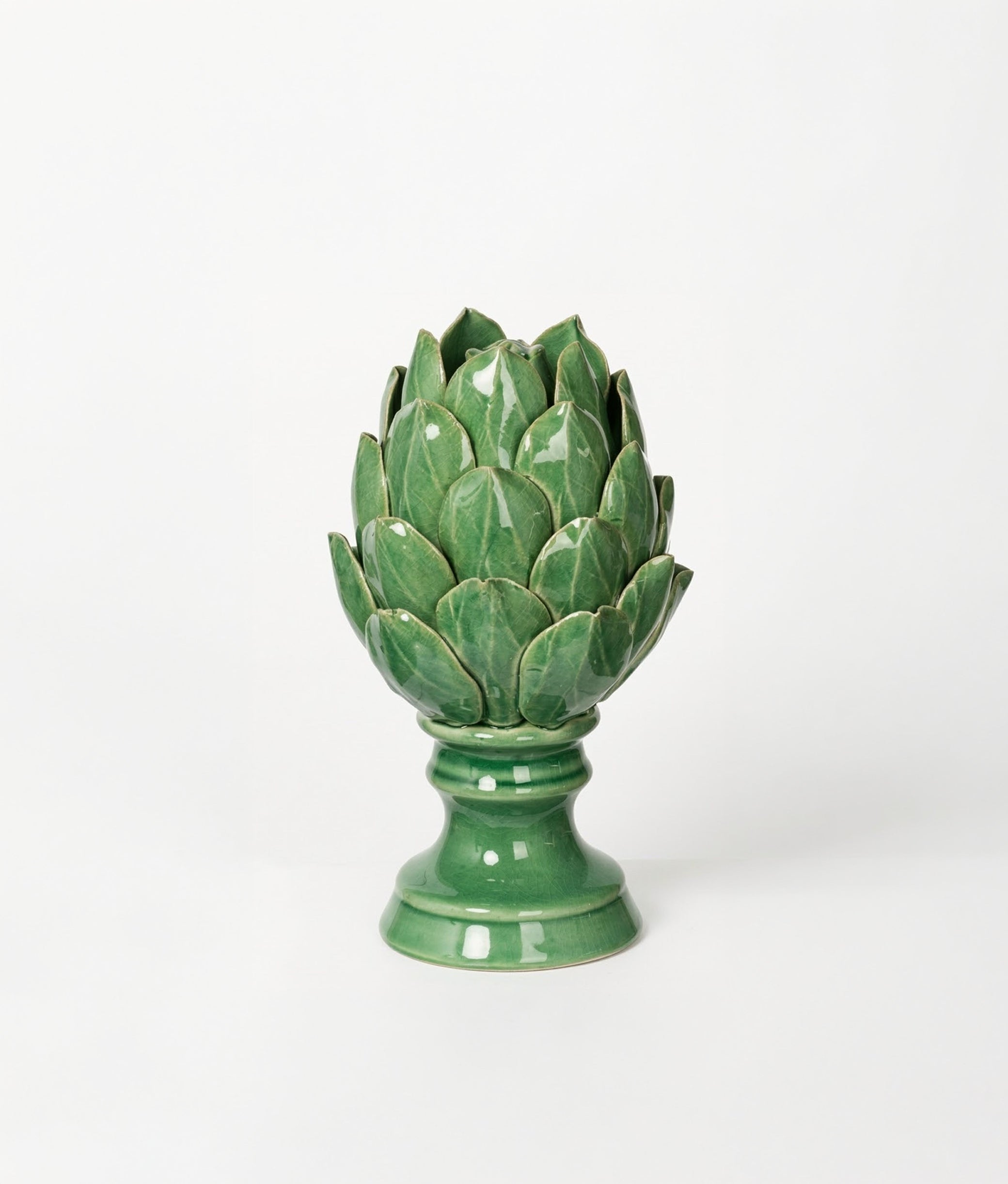 Ceramic Artichoke on Stand