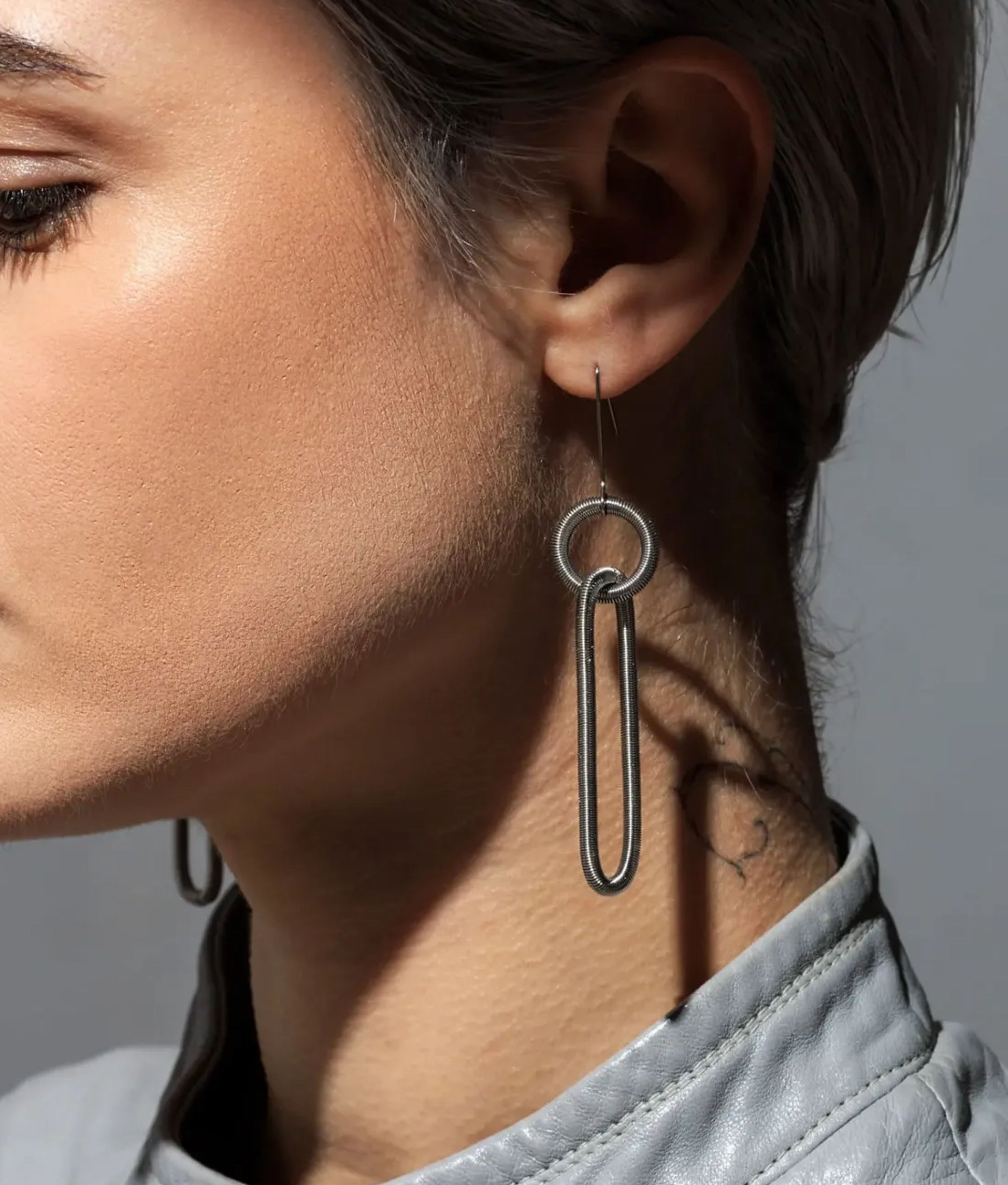 Chain Double Boucles d'oreilles Earrings