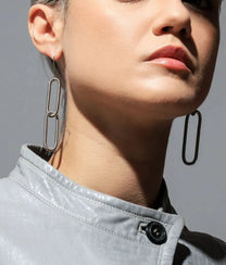 Chain Double Boucles d'oreilles Earrings