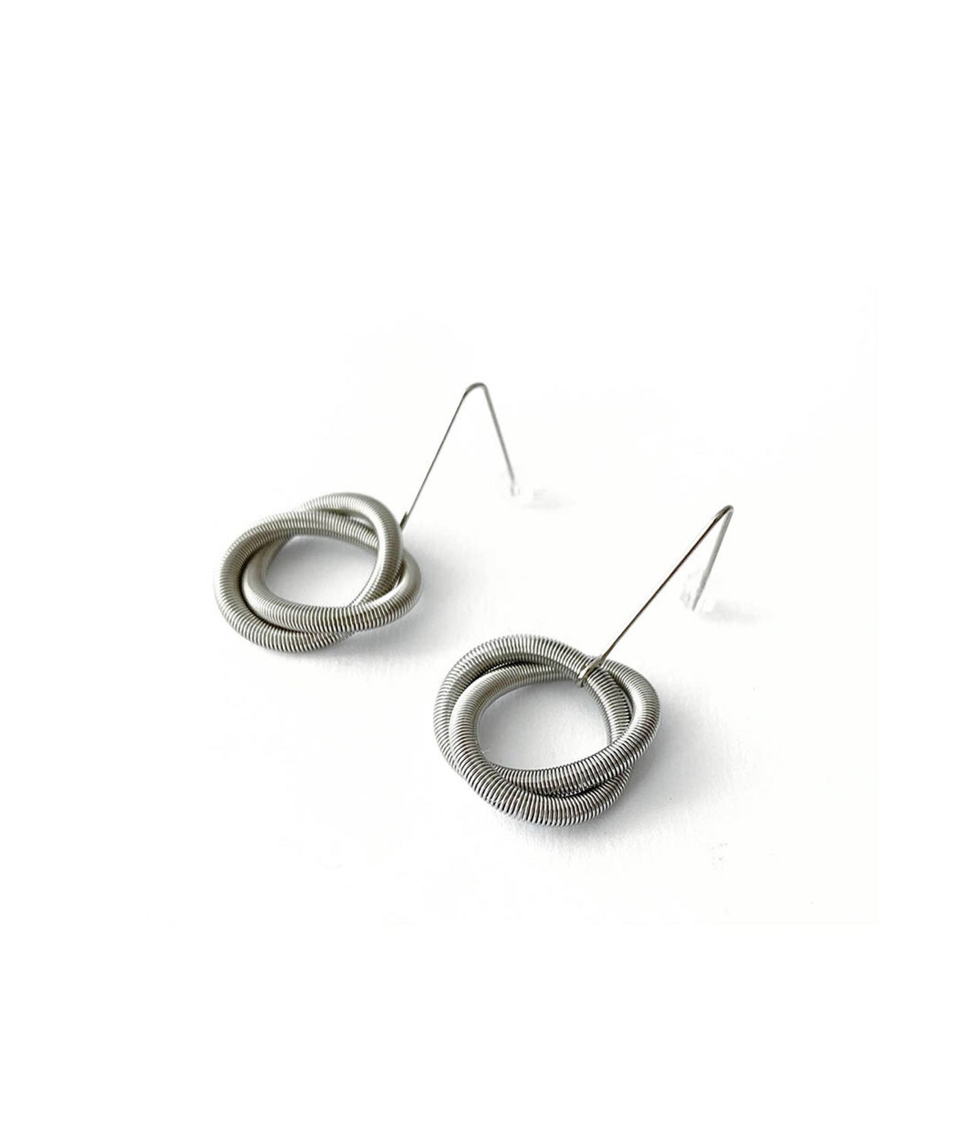Oh Acier Boucles d'oreilles Tress Earrings