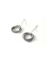 Oh Acier Boucles d'oreilles Tress Earrings
