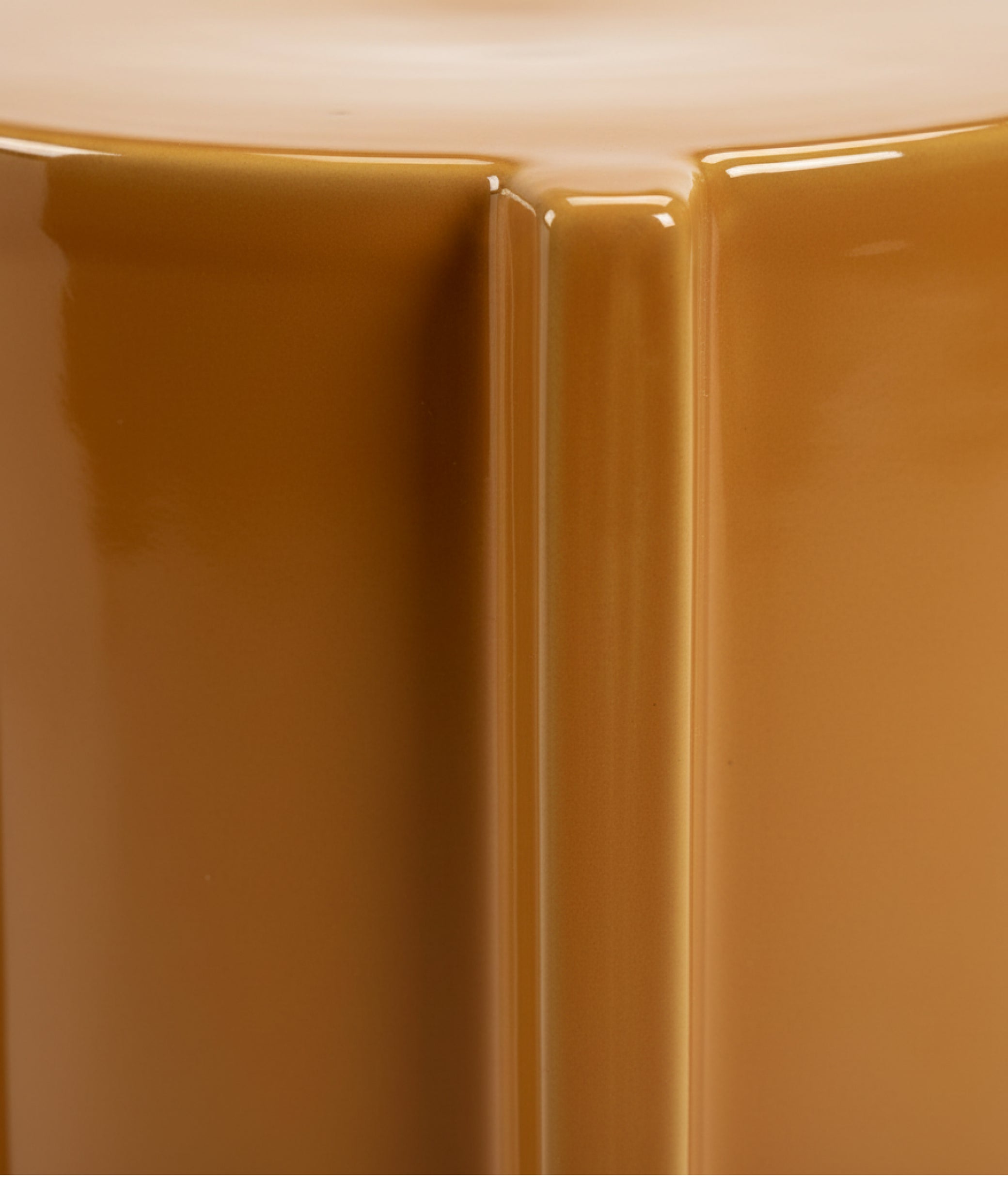 Ocher Pawn Side Table