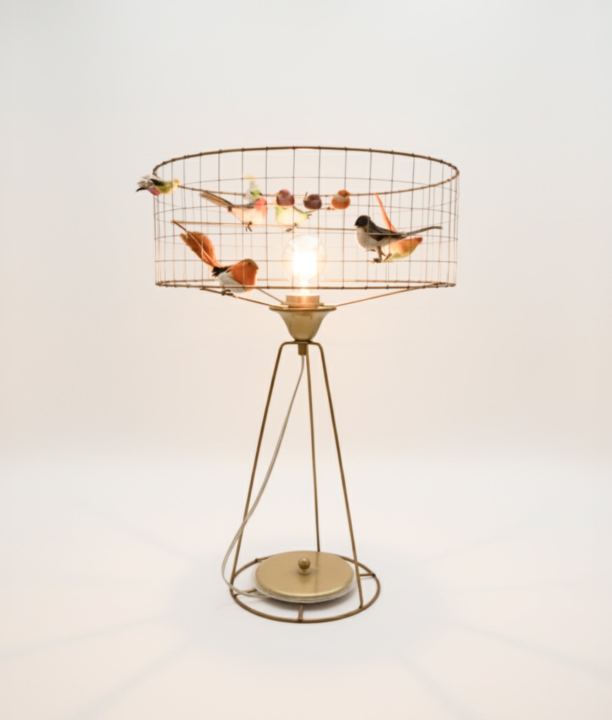 Bird Cage Table Lamp