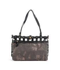 Valeria Shopping Bag in Bronze &amp; Grey