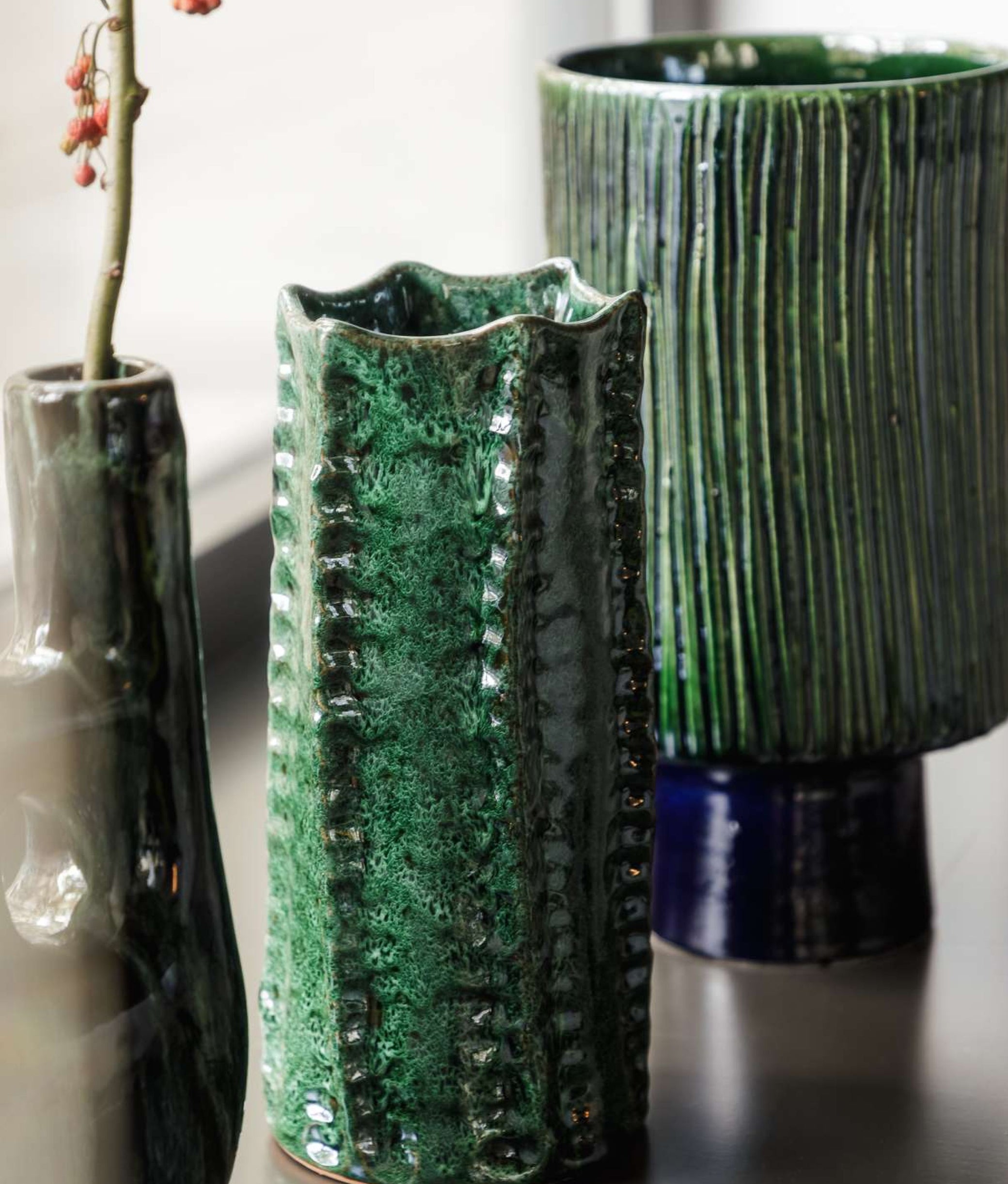 Cactus Ceramic Vase