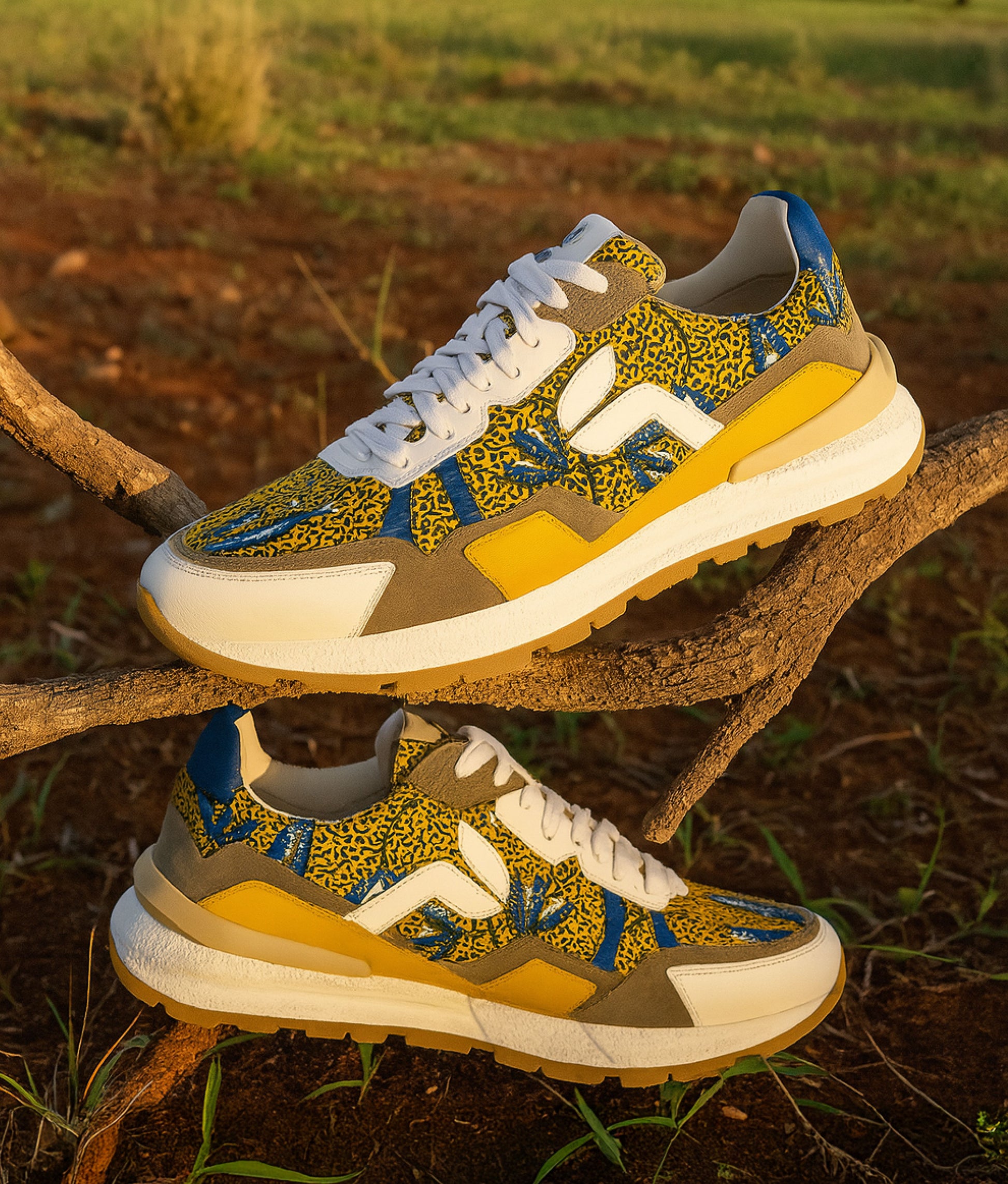 Panafrica Akanda Fleurs Shoes