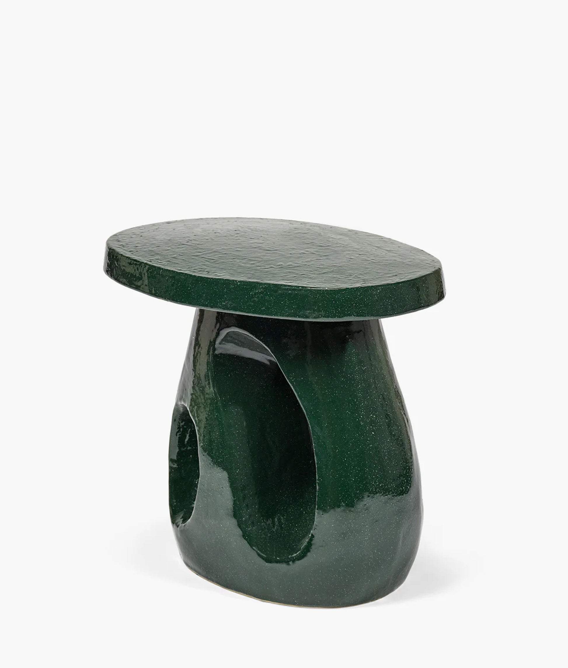 Amé Dark Green Side Table