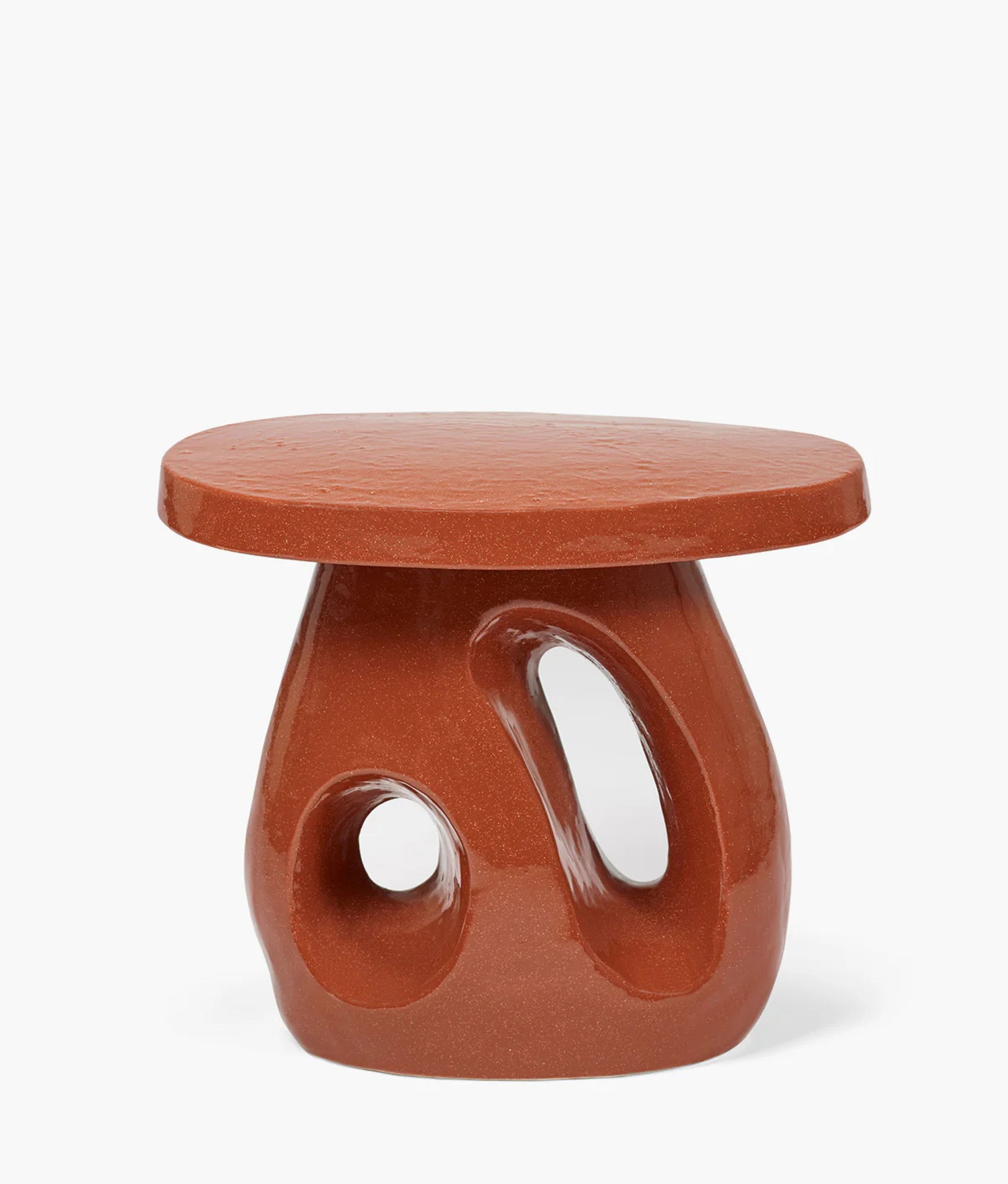 Amé Rust Side Table