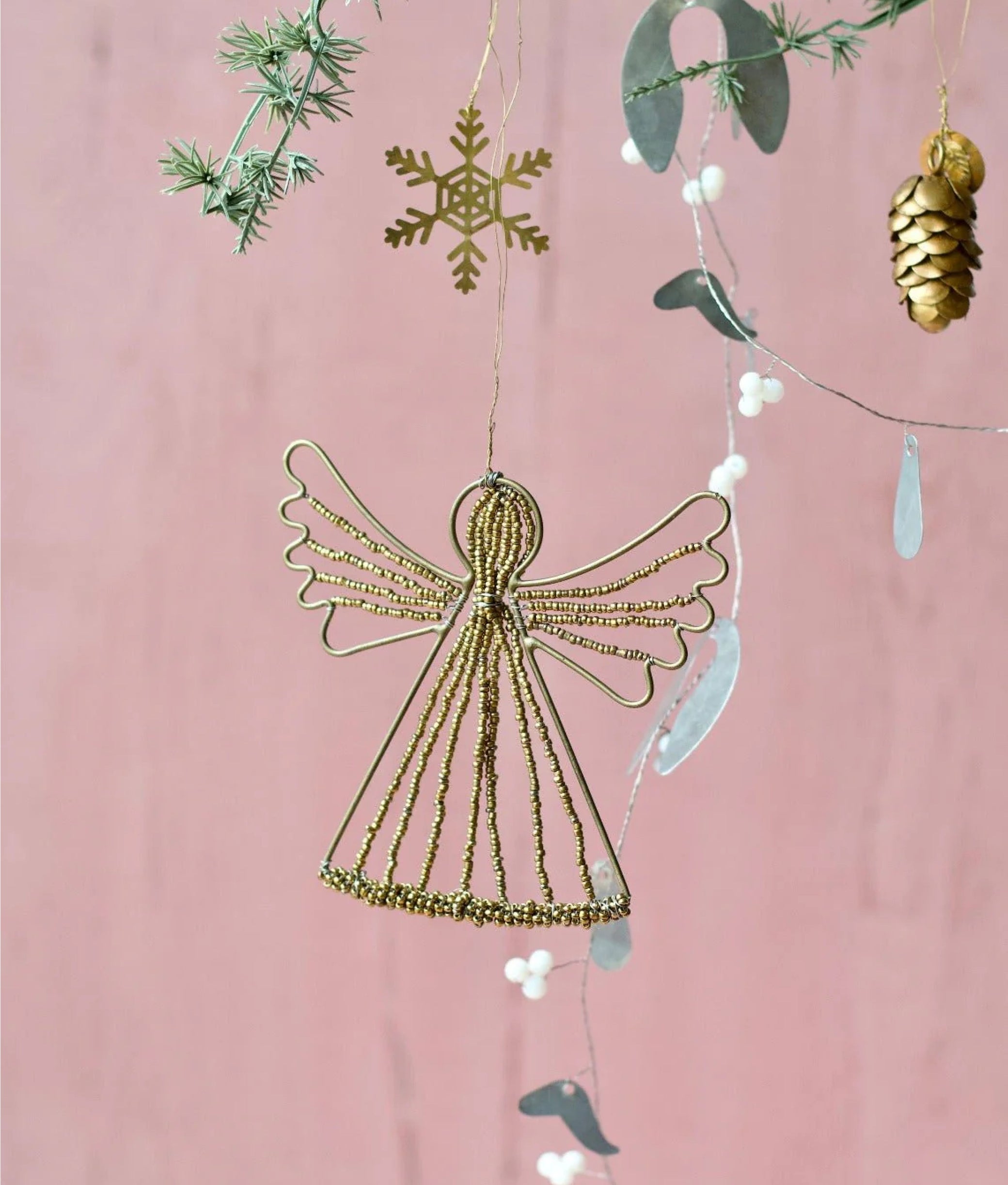 Angel with Beads