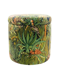 Animal Print Pouf