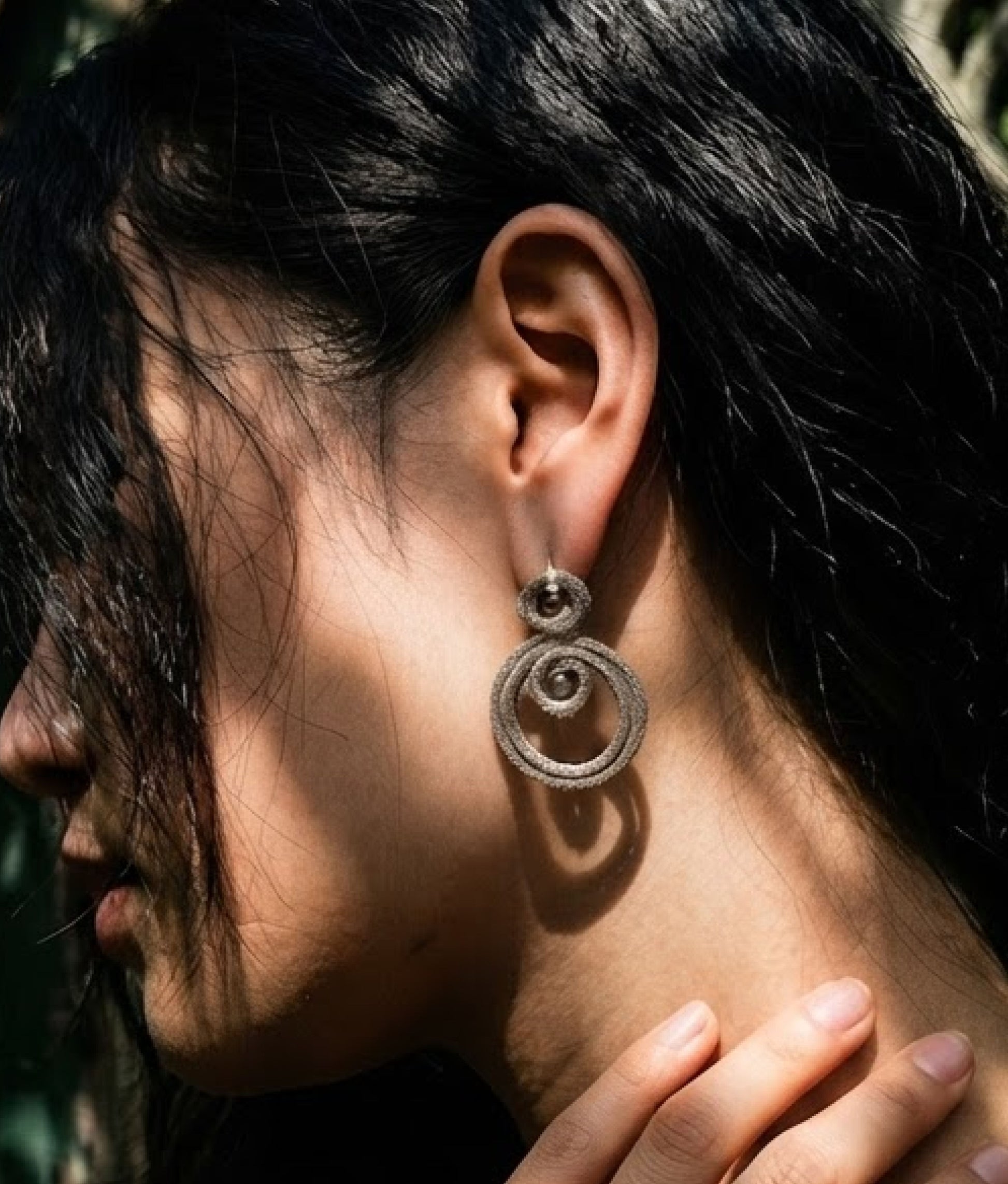 ARABESCO Steel Earrings