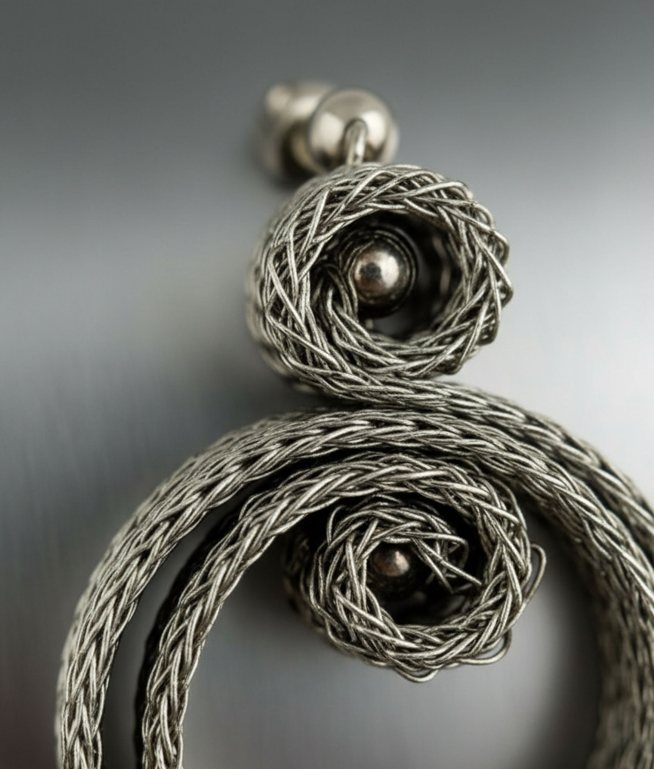ARABESCO Steel Earrings