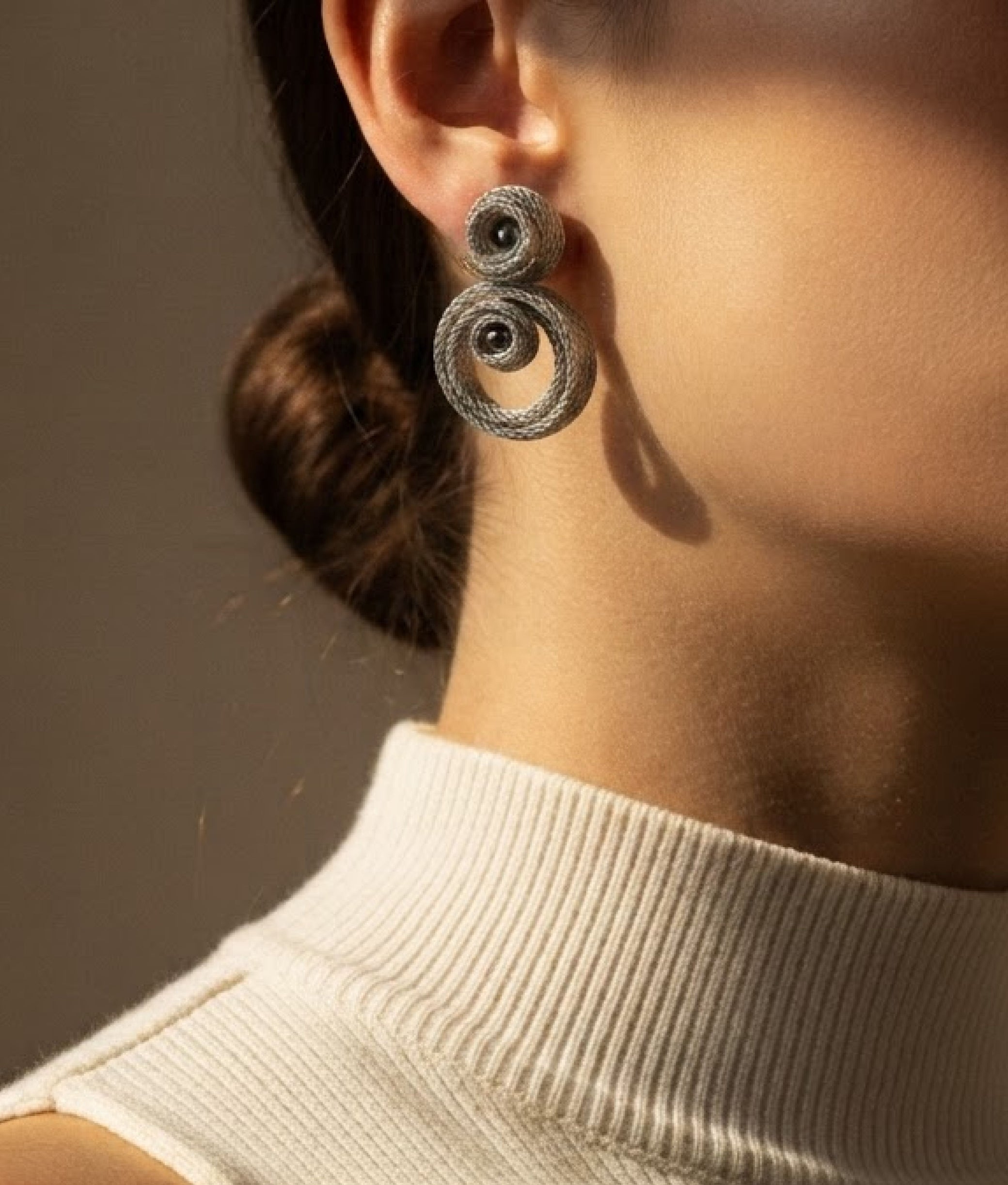 ARABESCO Steel Earrings