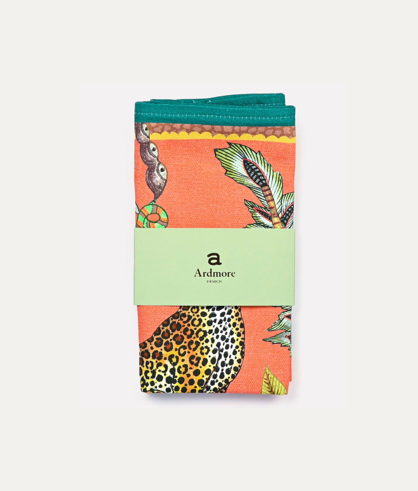 Leopard Coral Napkins
