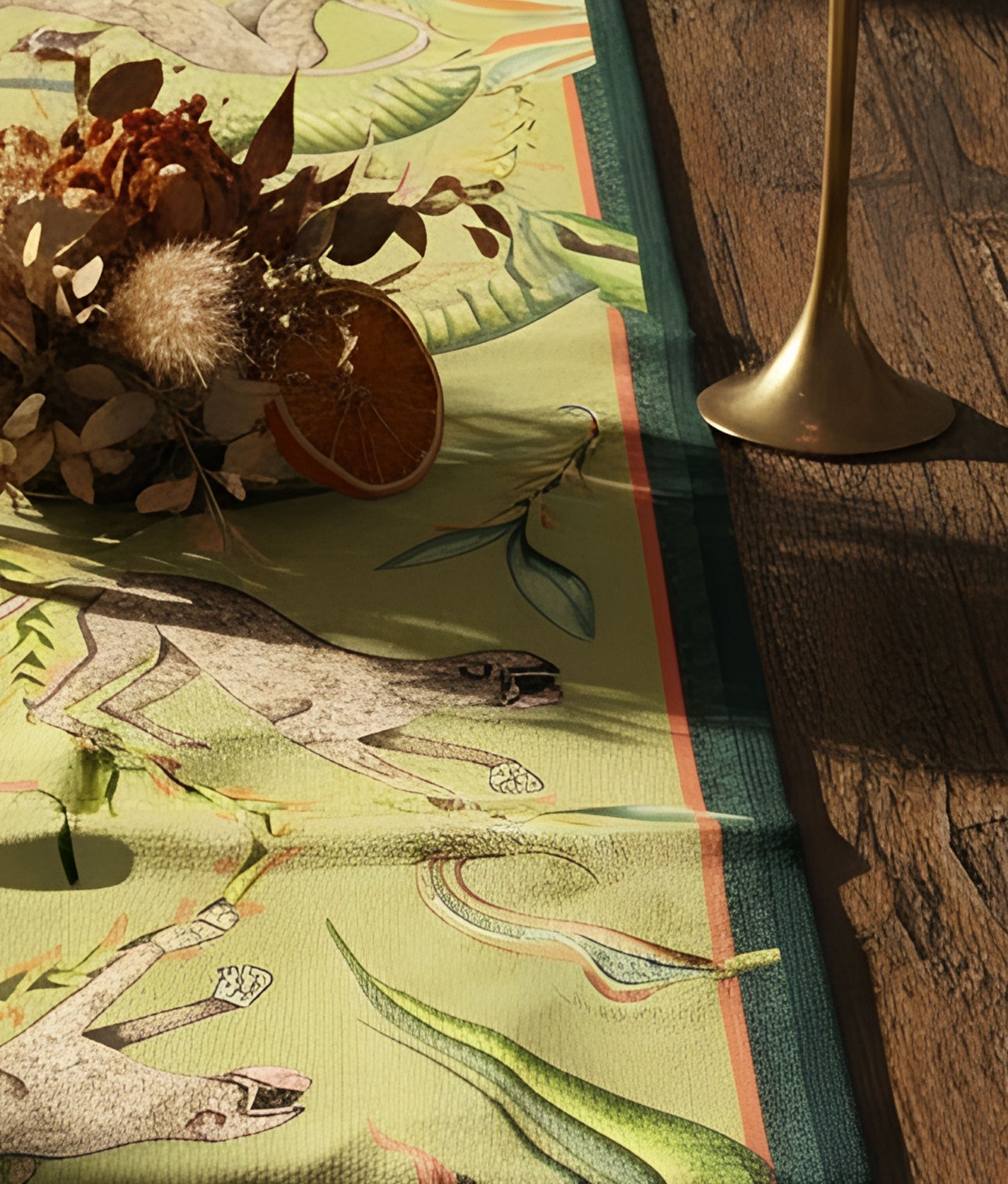 Monkey Paradise Delta Table Runner