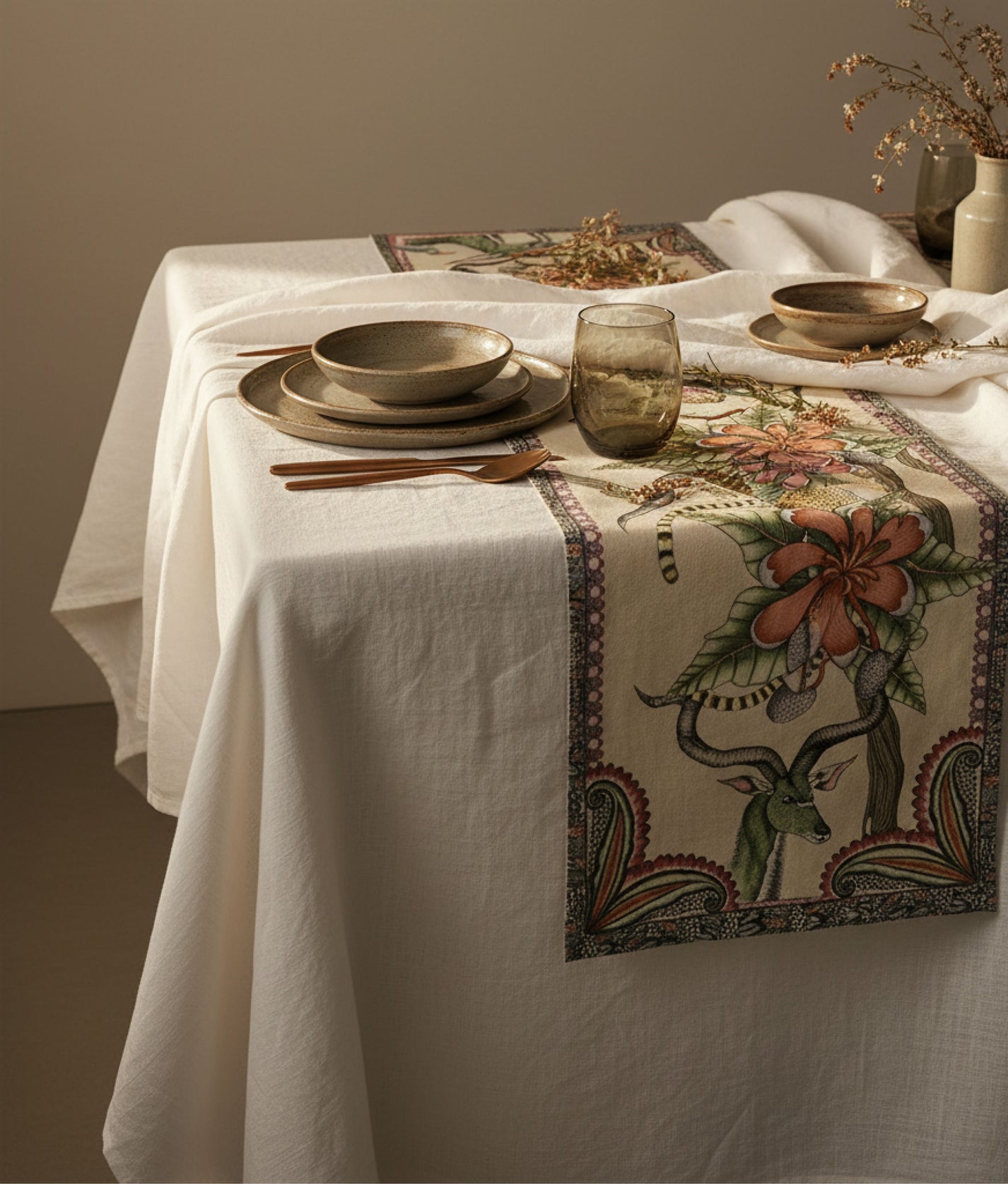 Pangolin Park Stone Table Runner