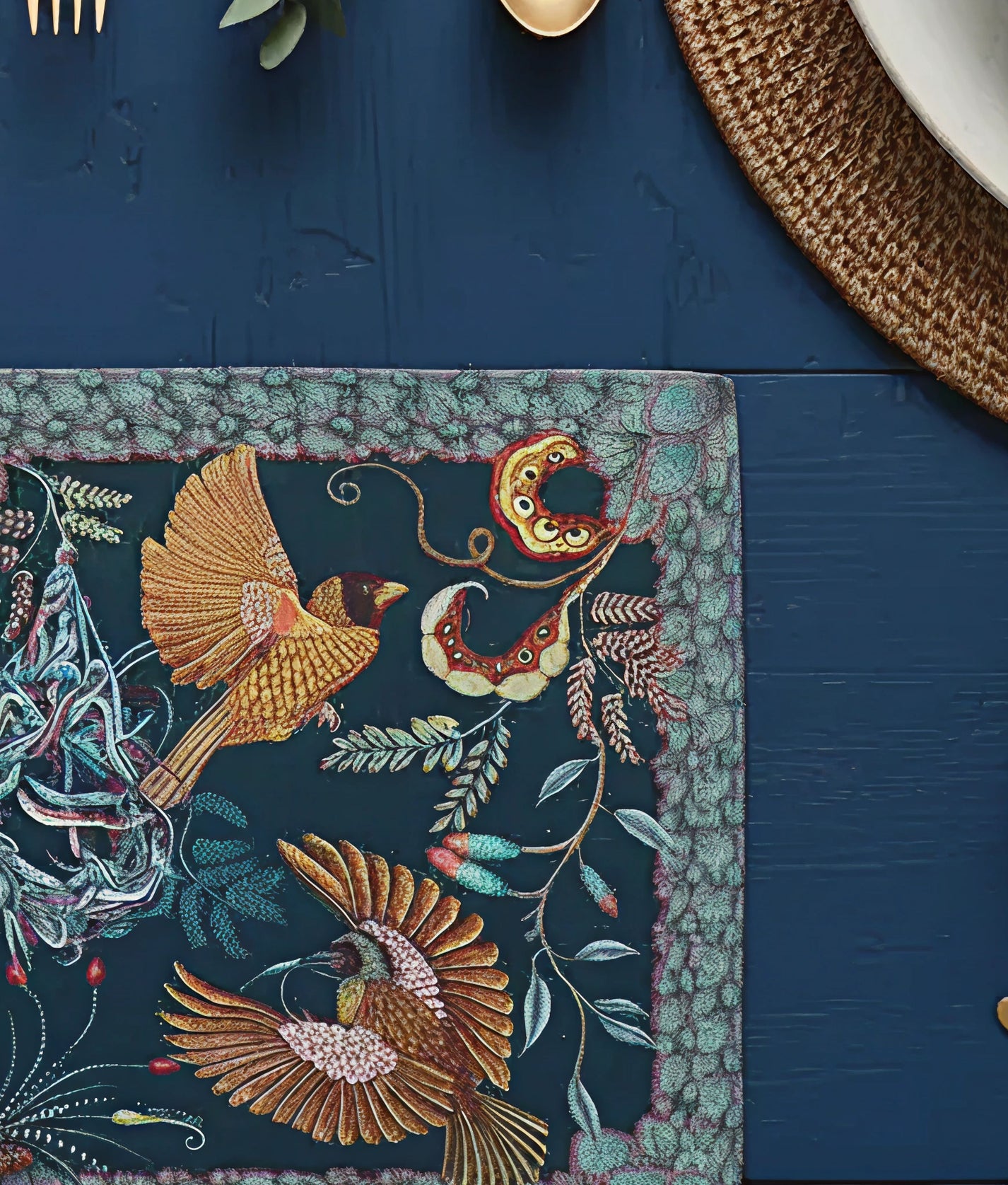 Midnight Thanda Nests Napkins