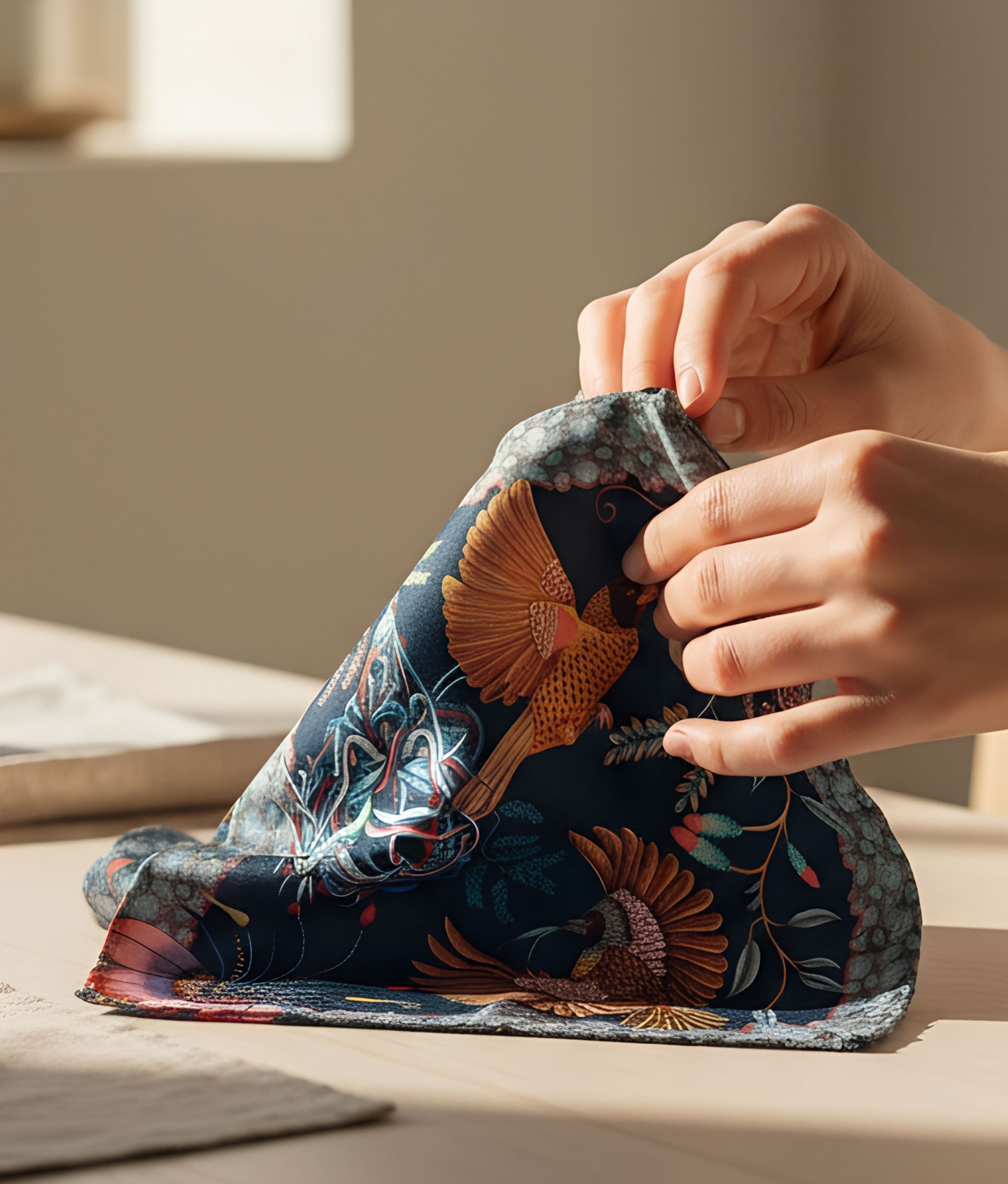 Midnight Thanda Nests Napkins