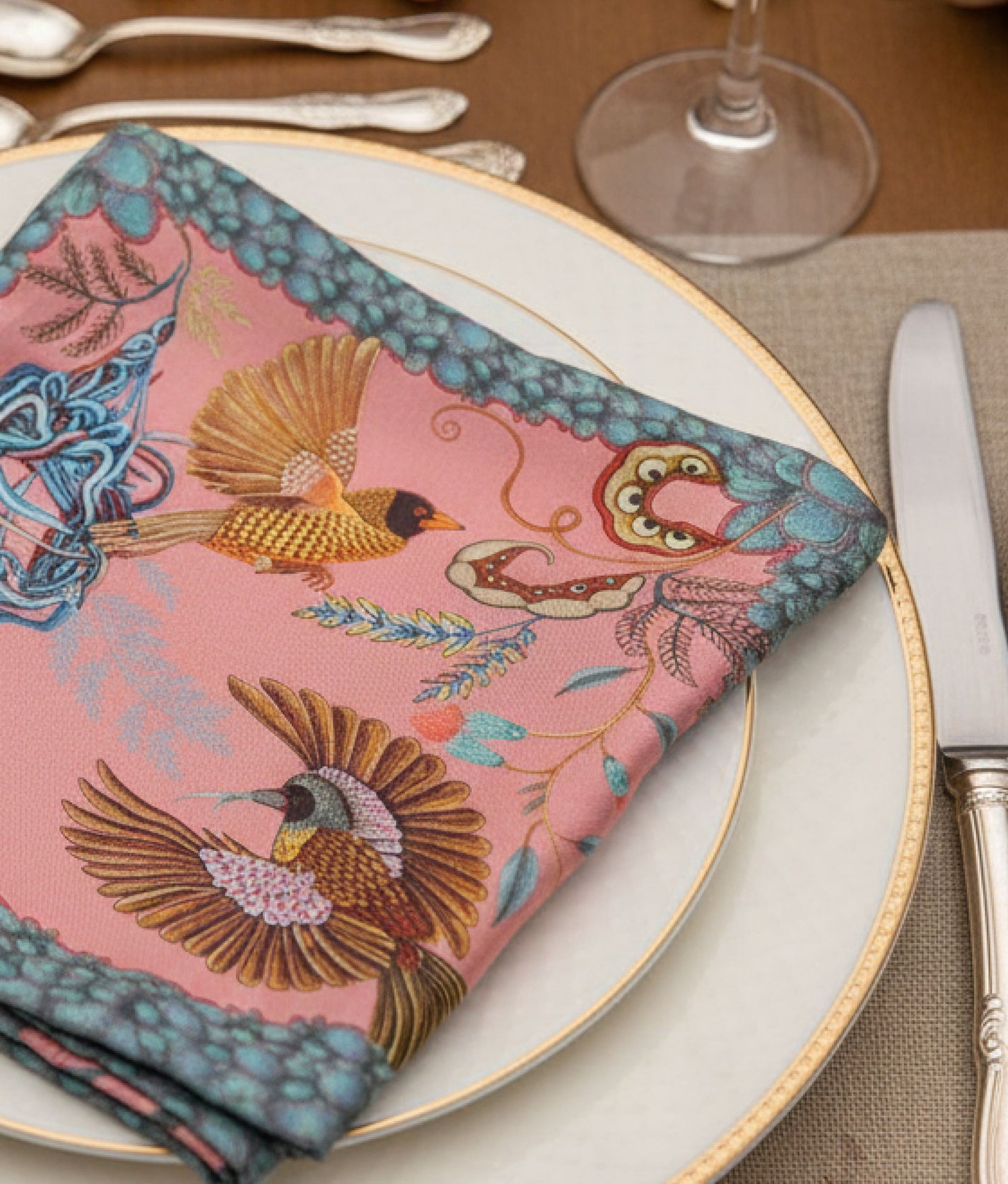 Thanda Nests Magnolia Napkins