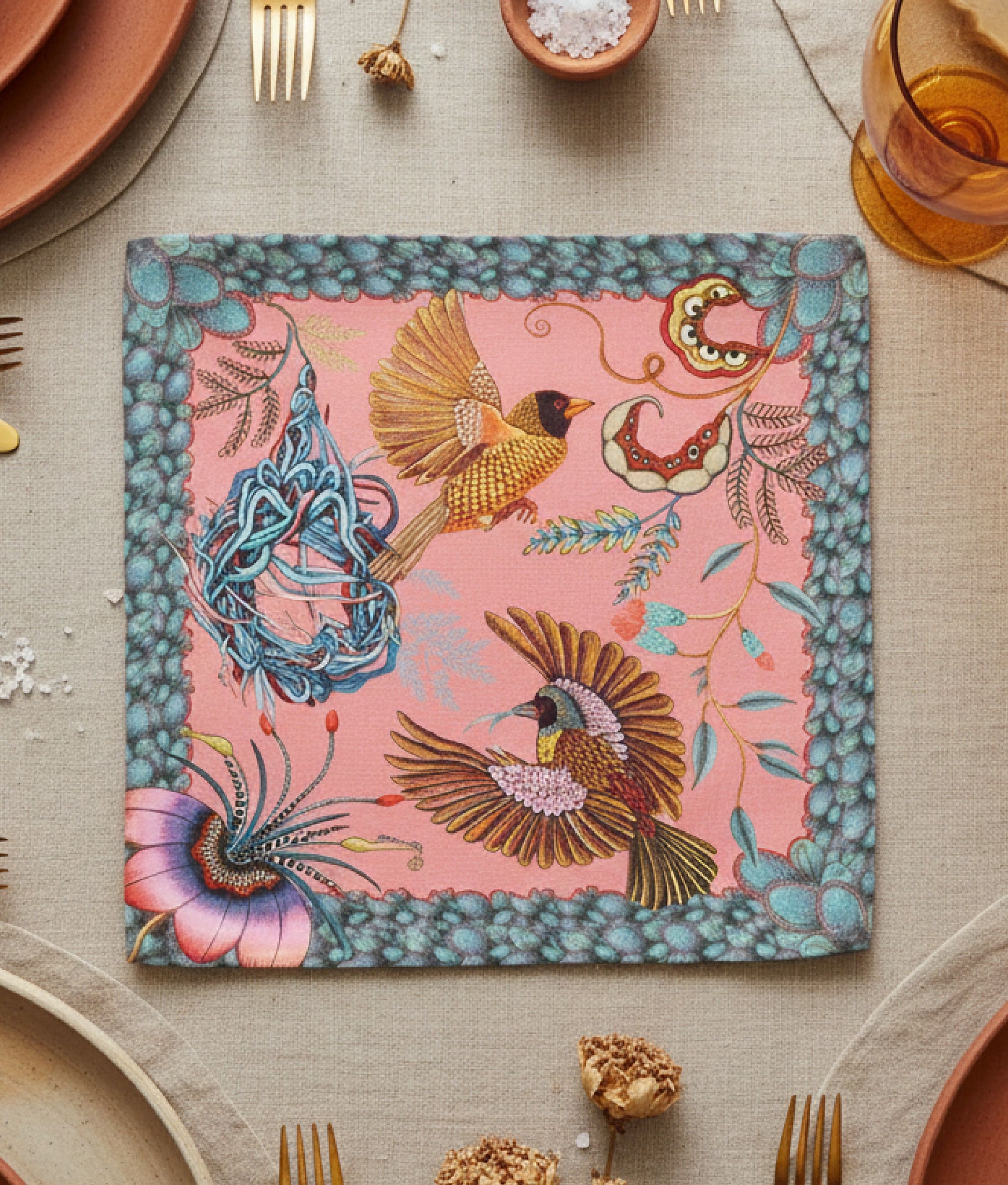Thanda Nests Magnolia Napkins