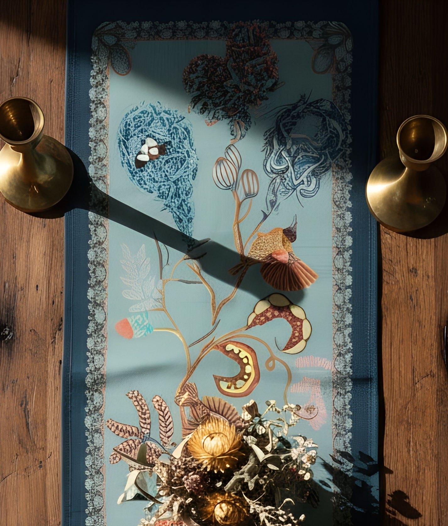 Mist Thanda Nests Table Runner