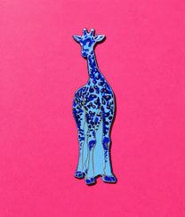 GIRAFFE Cornflower Bookmark