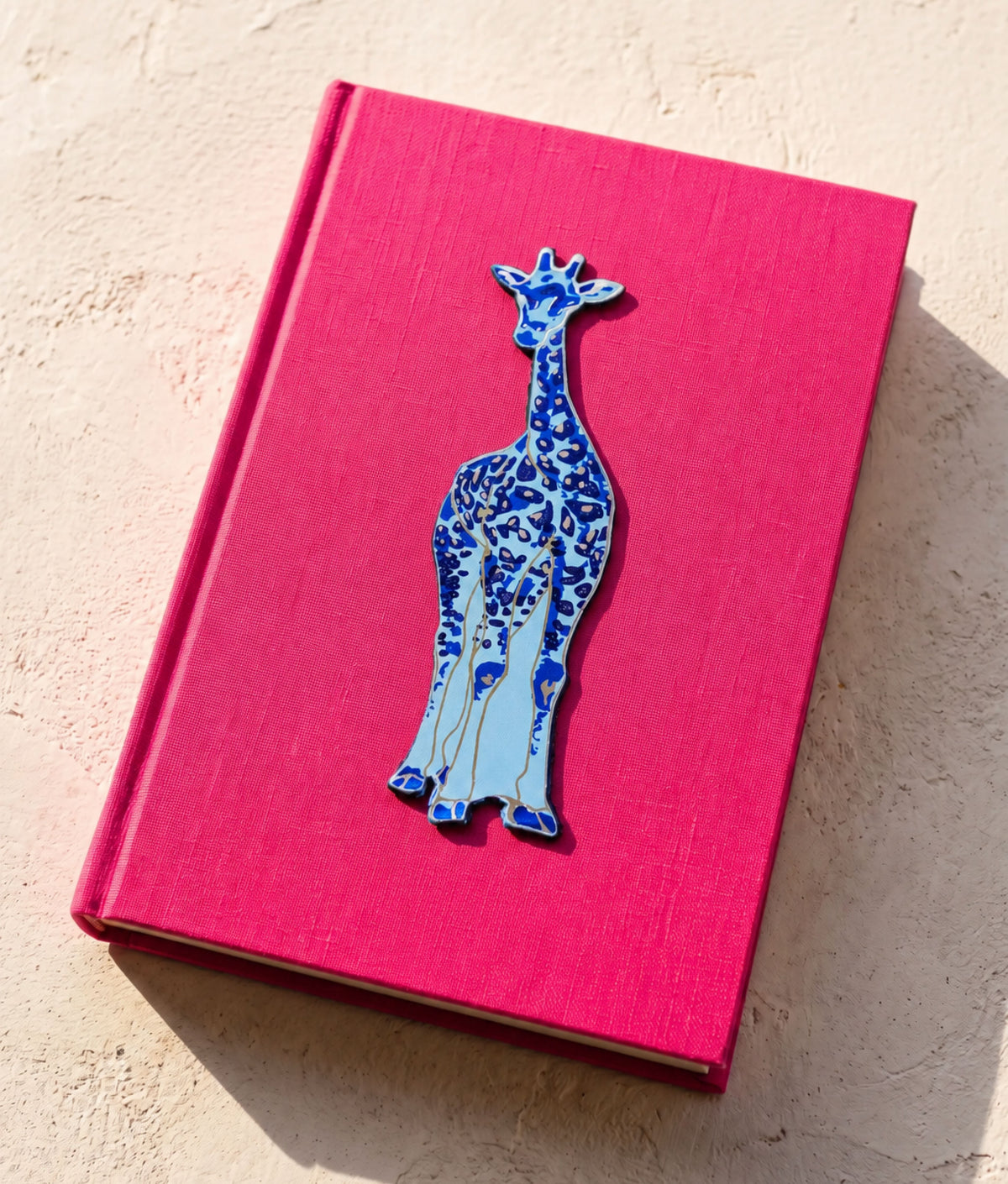 GIRAFFE Cornflower Bookmark