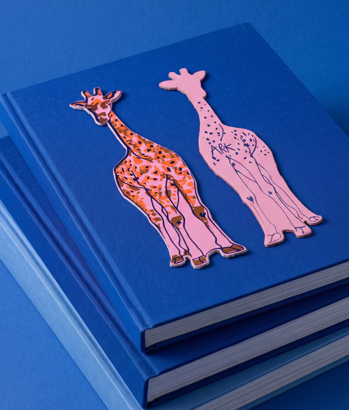 GIRAFFE Hot Pink Bookmark