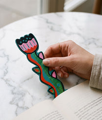 TULIP Turquoise Bookmark
