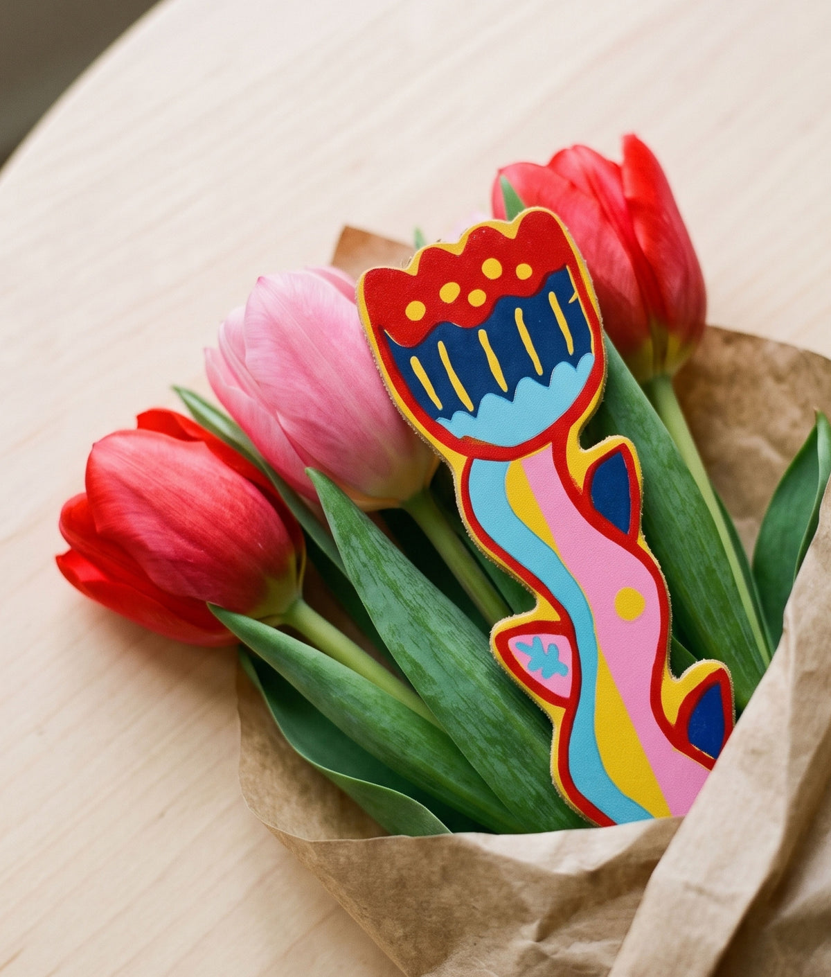TULIP Yellow Bookmark