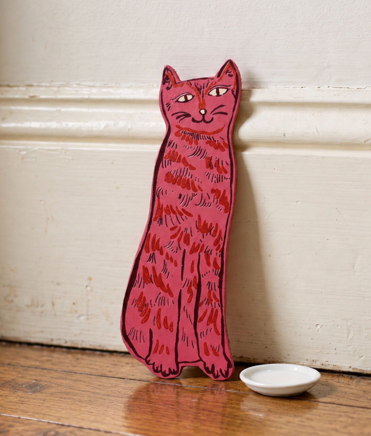 CAT TAILS New Pink Bookmark
