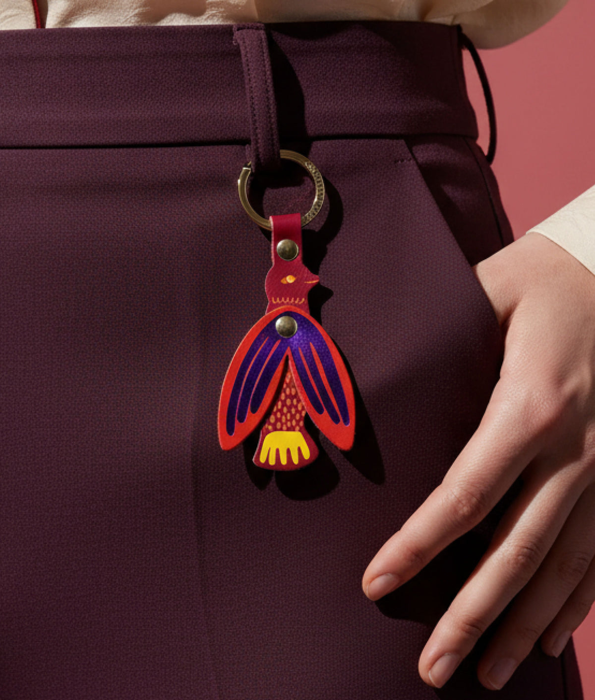 SONGBIRD Magenta Key Fob